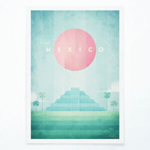 Plagát Travelposter Mexico, A2