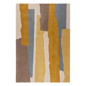 Sivo-žltý koberec Flair Rugs Escala, 120 x 170 cm