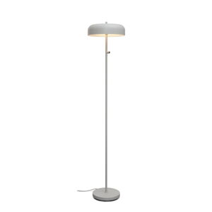 Sivá stojacia lampa s kovovým tienidlom (výška  145,5 cm) Porto – it's about RoMi