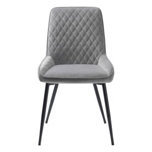 Šedá jedálenská stolička Milton - Unique Furniture