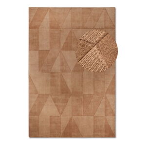 Hnedý ručne tkaný vlnený koberec 190x280 cm Ursule – Villeroy&Boch