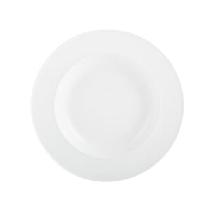Biely porcelánový hlboký tanier Mikasa Ridget, ø 30 cm