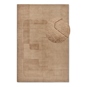 Béžový ručne tkaný vlnený koberec 120x170 cm Charlotte – Villeroy&Boch