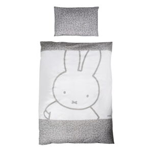 Bavlnené detské obliečky do postieľky 100x135 cm Miffy – Roba