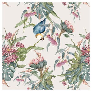 Papierová tapeta 50 cm x 280 cm Tropical Parrot – Dekornik
