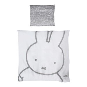 Bavlnené detské obliečky do postieľky 80x80 cm Miffy – Roba