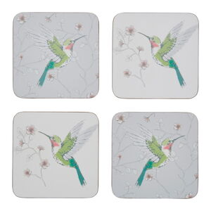 Súprava 4 tácok Cooksmart ® Hummingbirds, ø 10 cm