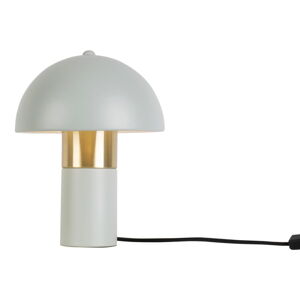 Stolová lampa v bielo-zlatej farbe Leitmotiv Seta, výška 26 cm