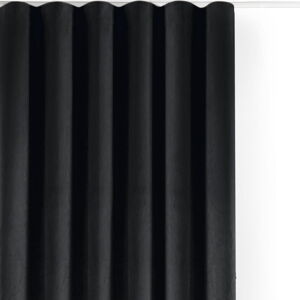 Čierny zamatový dimout záves 400x300 cm Velto – Filumi