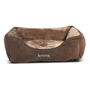 Hnedý plyšový pelech pre psa 50x60 cm Scruffs Chester M – Plaček Pet Products