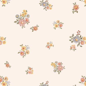 Detská tapeta 100x280 cm Flowers Minimini – Dekornik