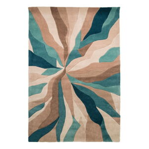 Tyrkysový koberec Flair Rugs Splinter, 120 x 170 cm