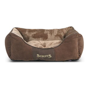 Hnedý plyšový pelech pre psa 10x50 cm Scruffs Chester S – Plaček Pet Products