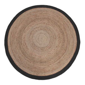 Koberec z konopného vlákna LABEL51 Hemp Rug, ⌀ 150 cm