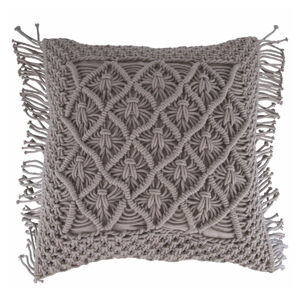 Textilný dekoračný vankúš 45x45 cm Macrame – VDE Tivoli 1996