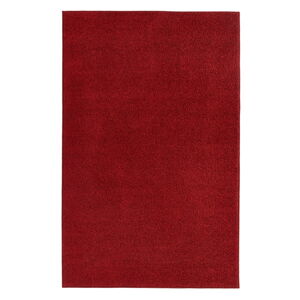 Červený koberec Hanse Home Pure, 80 × 150 cm