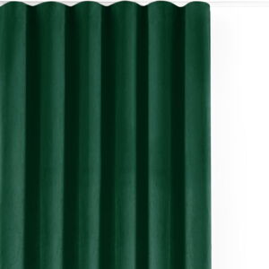 Zelený zamatový dimout záves 265x270 cm Velto – Filumi