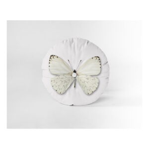 Zamatový vankúš Really Nice Things Butterfly, Ø 45 cm