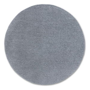 Sivý ručne tkaný vlnený okrúhly koberec ø 200 cm Francois – Villeroy&Boch