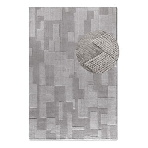 Sivý ručne tkaný vlnený koberec 160x230 cm Wilhelmine – Villeroy&Boch
