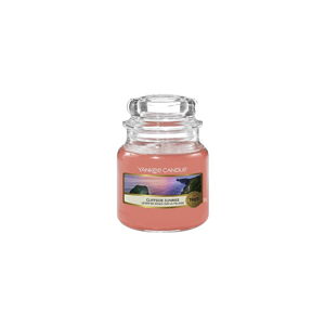 Vonná sviečka Yankee Candle Cliffside Sunrise, doba horenia 25 h