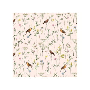 Tapeta 100x280 cm Meadow with Birds – Dekornik