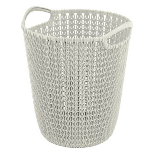 Biely odpadkový kôš Curver Knit, 7 l