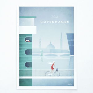 Plagát Travelposter Copenhagen, A2