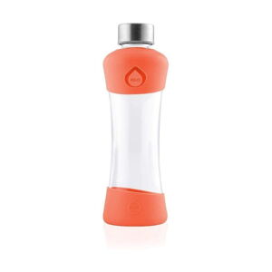 Oranžová sklenená fľaša z borosilikátového skla Equa Active Tangerine, 550 ml